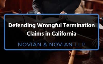 Defending Wrongful Termination Claims in California