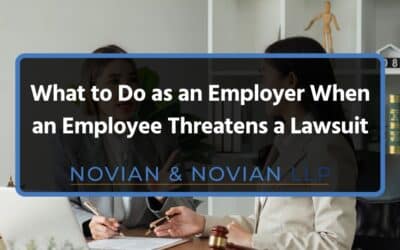 What to Do as an Employer When an Employee Threatens a Lawsuit