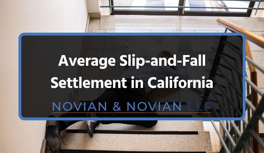 Average Slip-and-Fall Settlement in California