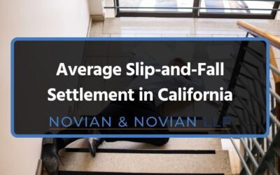 Average Slip-and-Fall Settlement in California