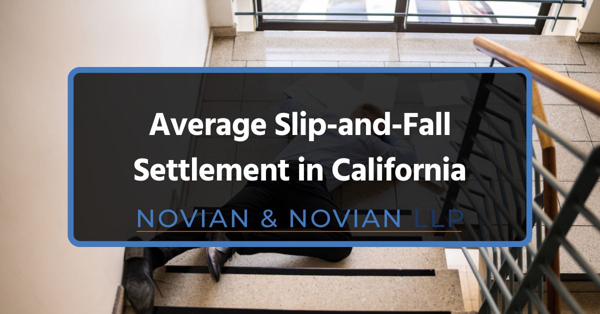 Average Slip and Fall Settlement in California