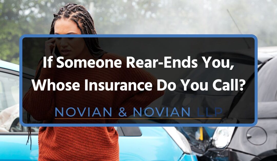 If Someone Rear-Ends You, Whose Insurance Do You Call?