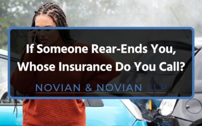 If Someone Rear-Ends You, Whose Insurance Do You Call?