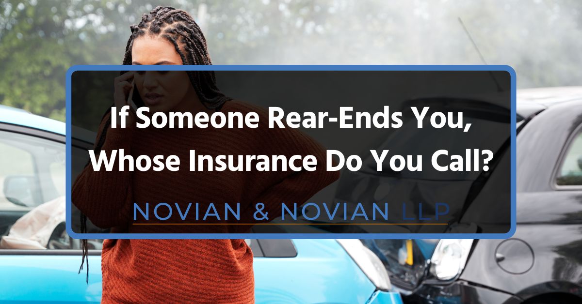 If Someone Rear-Ends You, Whose Insurance Do You Call?