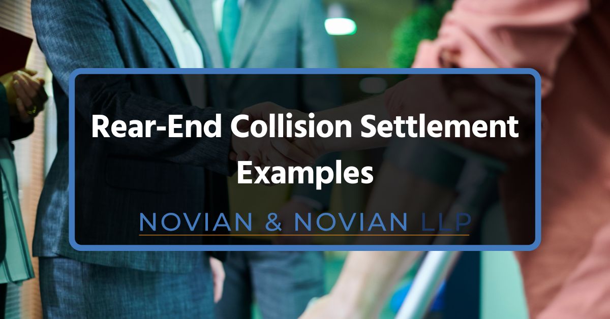 Rear-end Collision Settlement Examples