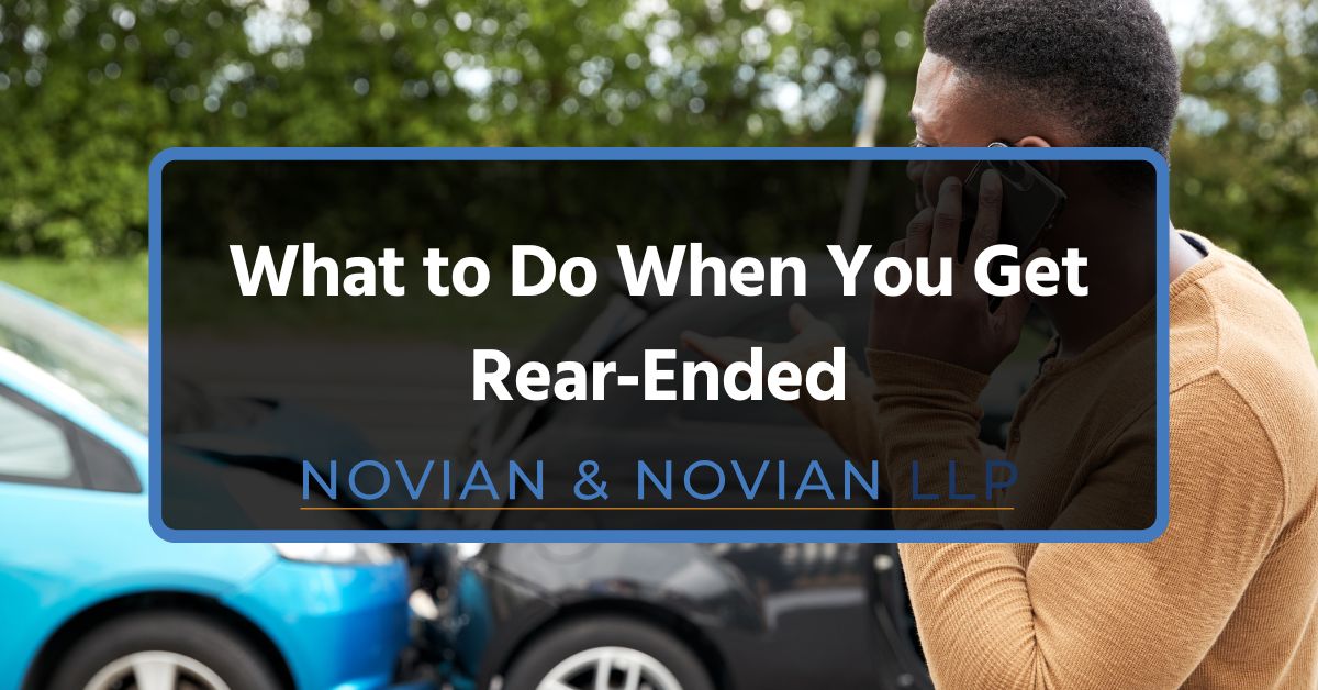 What to Do When You Get Rear-Ended